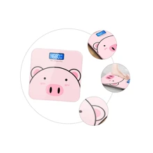 Digital Body Weight Scale With Kawaii Pig - Pink - View 4