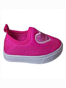 Baby Sneakers - Màu Hồng Tươi - Xem 5