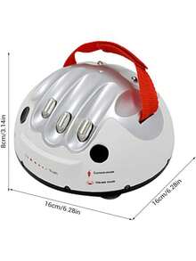 Electric Shock Polygraph, Micro Tricky Novelty Polygraph Test Fun Polygraph Test Truth Or Dare Game Electric Shock Liar Funny Finger Toy Party Analyzer Console Gift - Silver - View 2