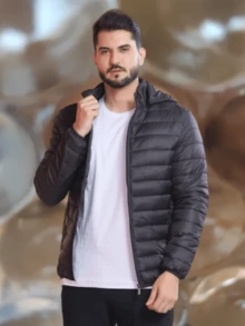 Men Down Coats - Màu xám đen - Xem 2