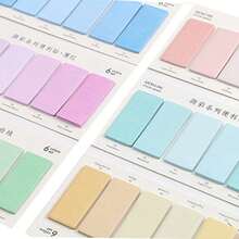 便利貼,自貼式可拆卸彈出式便利貼,多款圖案可選,書籤筆記本閱讀標籤備忘錄索引貼 - 彩色 - 查看 1