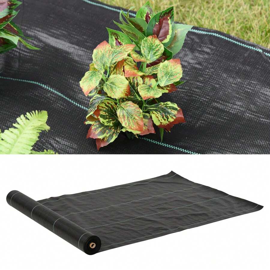 Outsunny Plant Covers - Black - View 1