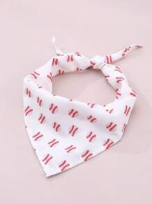 1pc Super Bandana Bib For Small Dogs, Pet Accessory - Multicolor - View 1