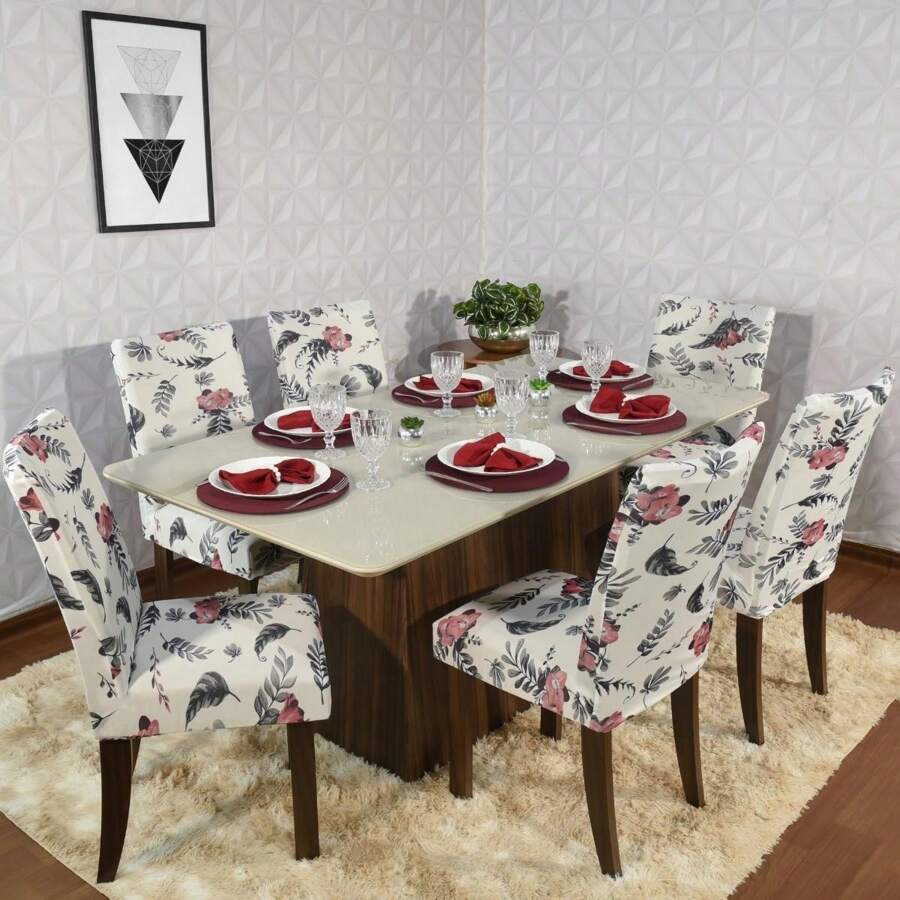 Charm Of Detail Chair Covers - Alstromérias - View 1