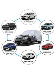 Car Sunshade - Grey - View 4