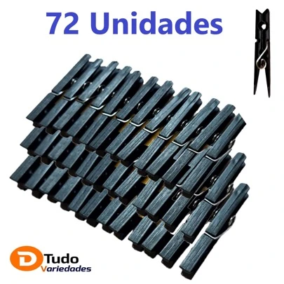 72 Unidade Prendedor Plástico P