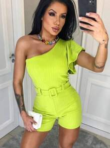 Women Jumpsuits - Màu xanh chanh - Xem 1