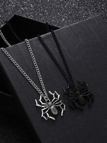 1 Vòng cổ mặt dây chuyền hình nhện Đơn giản bằng đá Cubic Zirconia khảm siêu nhỏ Vòng cổ mặt dây chuyền hình chữ thập dành cho nam và nữ, đeo hàng ngày Dây chuyền cổ áo Spice Girl Tiệc cưới của các cô gái Lễ hội Tiệc quà tặng cho chị em Quà tặng cho bạn gái Quà tặng cho các bà mẹ Quà tặng sinh nhật cho vợ - vòng cổ nhện - Xem 1
