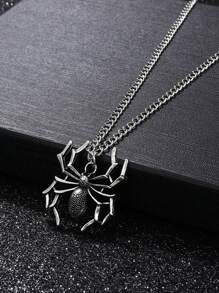 1 Vòng cổ mặt dây chuyền hình nhện Đơn giản bằng đá Cubic Zirconia khảm siêu nhỏ Vòng cổ mặt dây chuyền hình chữ thập dành cho nam và nữ, đeo hàng ngày Dây chuyền cổ áo Spice Girl Tiệc cưới của các cô gái Lễ hội Tiệc quà tặng cho chị em Quà tặng cho bạn gái Quà tặng cho các bà mẹ Quà tặng sinh nhật cho vợ - vòng cổ nhện - Xem 5