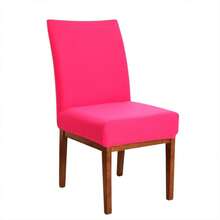 Charm Of Detail Chair Covers - Hot Pink - View 2