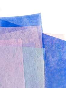 48x48cm花束包装纸10张DIY艺术礼品包装纸EVA牛奶纸巾包装花束花店用品情人节母亲节婚礼花艺毕业典礼、圣诞节情人节 - 10pcs White - 查看 6