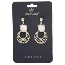 Stud Earrings - Đá - Xem 2