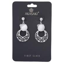 Stud Earrings - Đá - Xem 4