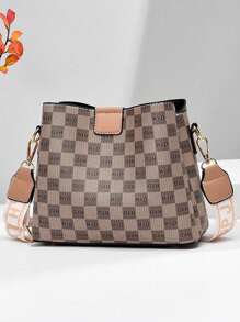 Women's Fashionable Shoulder, Simple Crossbody Bucket Bag, Mother Day Gifts, Mom Gifts, Mommy's EssentialsMommy Bag For Going Out, Best Mother's Day Gift Ideas