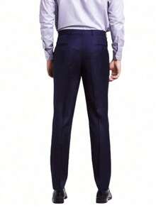 Men Suit Pants - Azul Marino - Ver 4