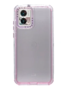 Smoke 360° Heavy Duty Protective Case For Moto Edge 30 Neo Mas 2 Glass Lenses - 粉色 - 查看 1
