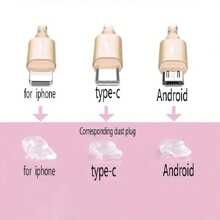 1 Stück Handy-staubschutz Mit Schönen Schwänen, Modisches Juwel Eingelegtes Legierungspendan, Daten- & Ladunganschluss Kappe