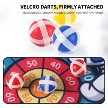 1 Space Themed Shooting Target Sticky Ball, Bow And Arrow Toy, Throwing Game Board (Some Randomly Sent) - Green - View 7