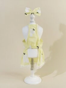 1 Bộ Hoa In Quần áo thú cưng - Nhiều màu - Xem 6