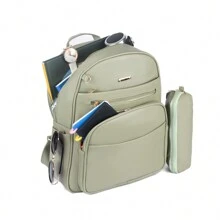 Women Functional Backpacks - 綠色 - 查看 3