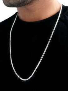 Men's Chain Necklaces - Plateado - Ver 2