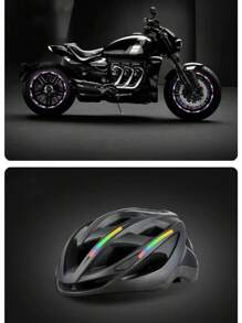 Adhesivo Reflectante Para Bicicleta, Adhesivos De Llanta 3d Geniales, Calcomanías De Bicicleta De Alta Iluminación - Multicolor - Ver 4