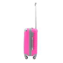 10KG Travel Suitcase With 360 Wheels And Telescopic Handle - Black and White - View 4