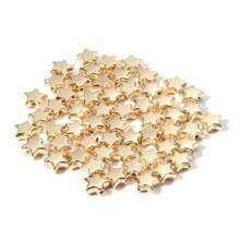 100/200/400顆星形diy珠子,適用於手鍊、項鍊、耳環、鑰匙扣、手機吊飾、腳鍊、婚禮、派對、生日、禮品、珠寶製作用品 - 100顆 - 查看 11