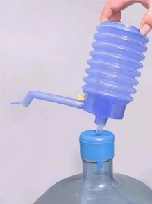1個家用手動水泵,適用於標準水瓶,零售便攜式軟殼飲用水分配器 - 淺藍色 - 查看 3