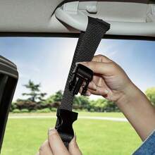 1 Stück Auto Dach Aufbewahrungstasche - Doppeldecker-Netztasche für Gepäckkleidung, mit/ohne Kordel, Auto Innenraum Ladung Organizer Camping Campingausrüstung - Schwarz - Übersicht 7