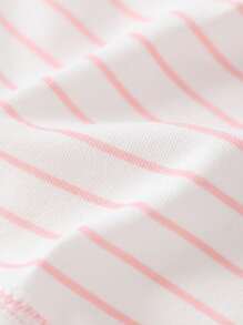 少女們的4入組甜美可愛卡通花紋印花短褲,四季皆宜