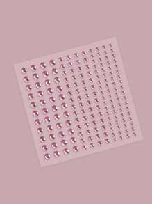 1 Miếng Ánh sáng Màu hồng Hình thoi Mặt Long lanh Đối với DIY Trang điểm Và Lễ hội Mặc - Hồng - Xem 6