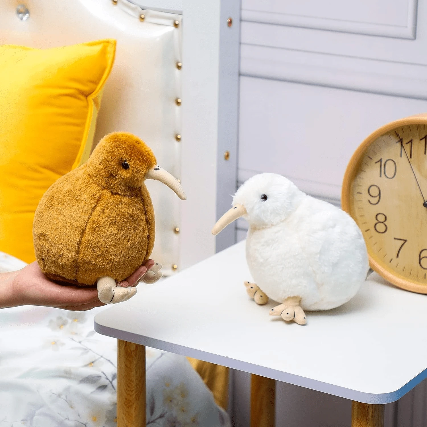 Kiwi Bird Plush Toy Kiwi Bird Stuffed Animal Soft Toy Lifelike Furry