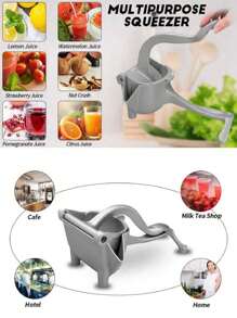 Exprimidor manual de naranjas - Gris - Ver 3