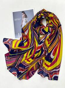 Khăn choàng chống nắng họa tiết xoáy độc đáo Boho 1 Khăn quàng cổ nữ du lịch thiết yếu, thời trang & đa năng - Nhiều màu - Xem 6