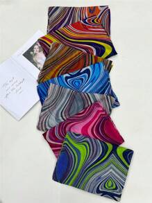 Khăn choàng chống nắng họa tiết xoáy độc đáo Boho 1 Khăn quàng cổ nữ du lịch thiết yếu, thời trang & đa năng - Nhiều màu - Xem 2