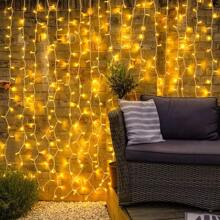 LED String Lights Battery Powered,Outdoor Fairy String Lights For Wedding Party Garden Decoration( Warm White ) - White - View 8