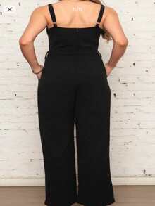 Women Jumpsuits - màu đen - Xem 2