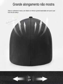 Men Baseball Cap For Daily Use For Summer Gift For Friend Casual - Dark Grey - View 5