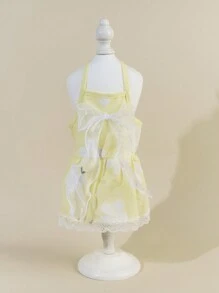 1 Bộ Hoa In Quần áo thú cưng - Nhiều màu - Xem 7