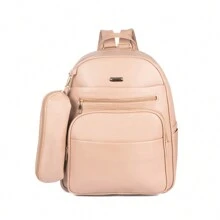 Women Functional Backpacks - 卡其色 - 查看 1