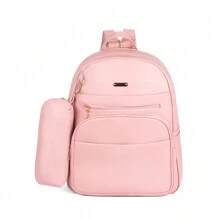 Women Functional Backpacks - 粉色 - View 1
