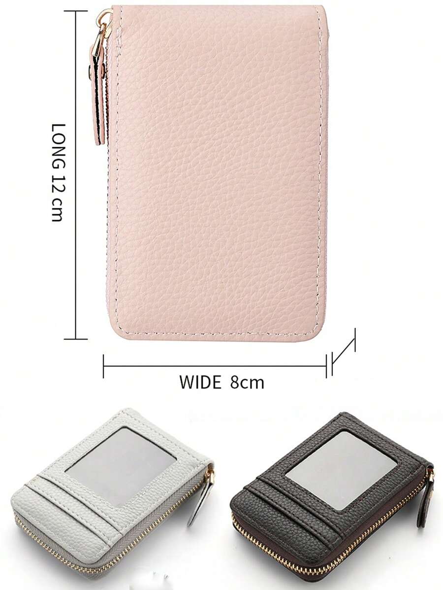 Accordion Style Card Holder For Student, Fashionable And Minimalist