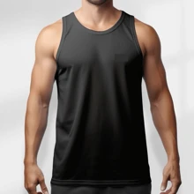 Men Tank Tops - màu đen - Xem 2