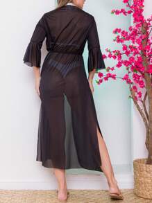 Women Cover Ups - màu đen - Xem 3