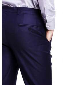 Men Suit Pants - Azul Marino - Ver 3