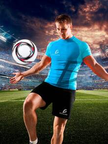 Balón De Fútbol DEP.55 Tamaño 5 De PVC ELE-GATE - Multicolor - Ver 2