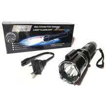 Lampara Taser Con Laser Descarga Recargable Led 288, Rompe Cristal, Lámpara de Procteccion - Negro - Ver 6
