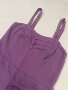 Women Jumpsuits - 淡紫色 - 查看 4