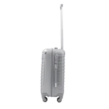 10KG Travel Suitcase With 360 Wheels And Telescopic Handle - Silver - View 3